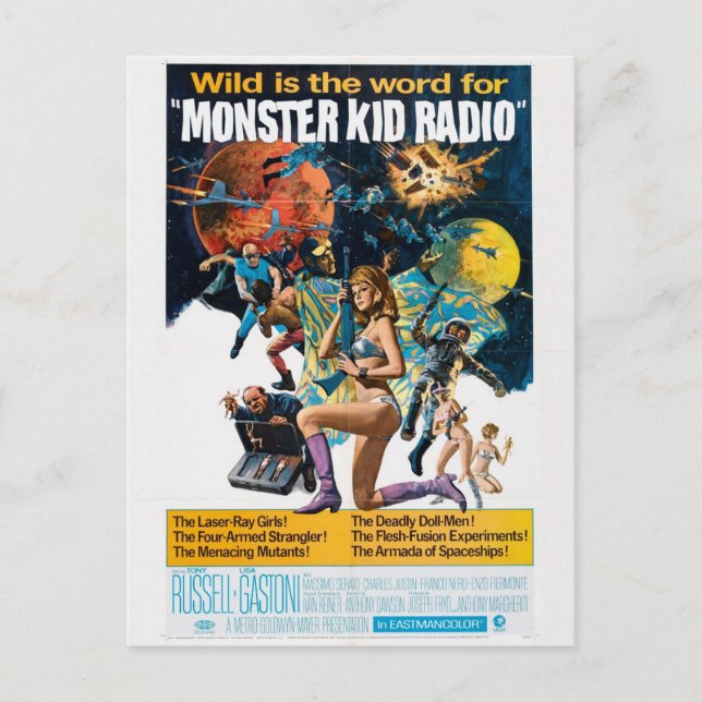 Planet Gone Wild Postcard (Front)