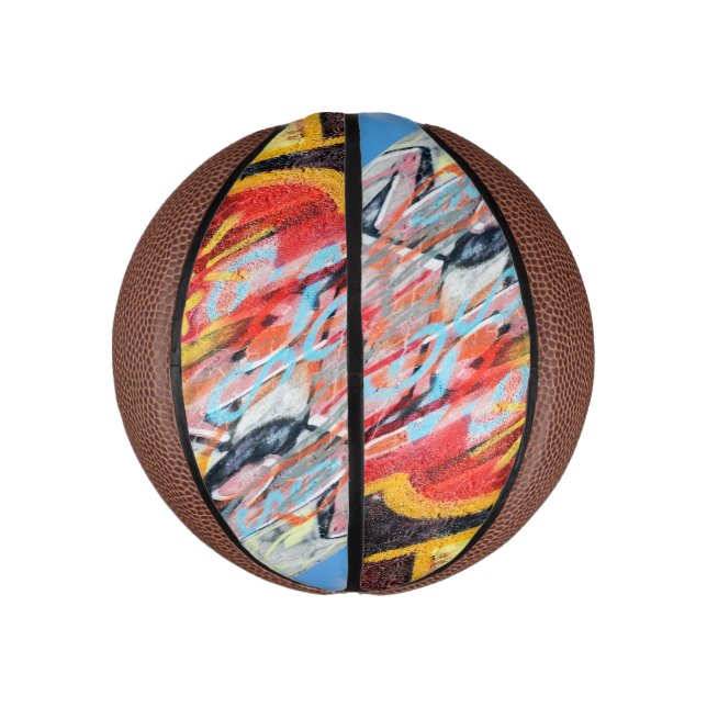 planet graffiti mini basketball (Vertical)