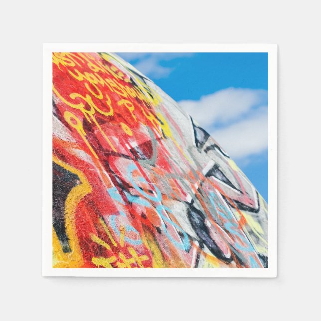 planet graffiti napkin (Front)