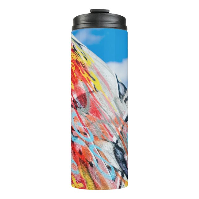 planet graffiti thermal tumbler (Front)