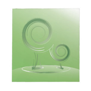 planet green notepad