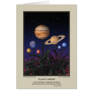 Planet Group Card