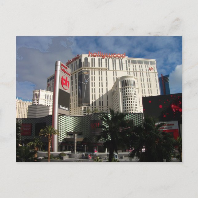 Planet Hollywood Las Vegas Postcard (Front)
