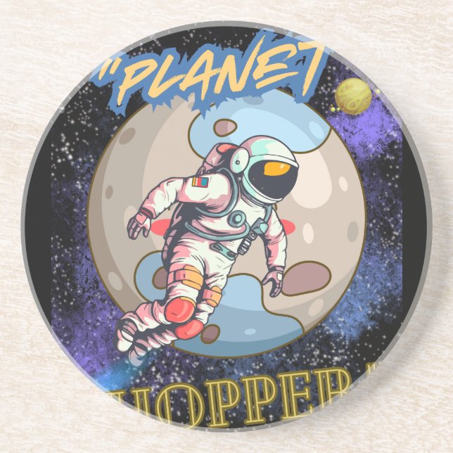 Planet hooper  coaster (Front)