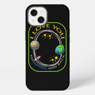 Planet I Love You To Jupiter And Back Geek Astrono iPhone 13 Case