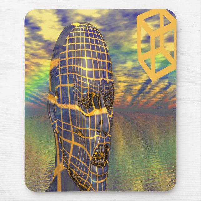 Planet illusion mouse mat (Front)