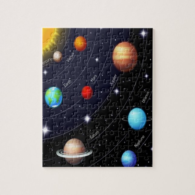 Planet Jigsaw Puzzle (Vertical)