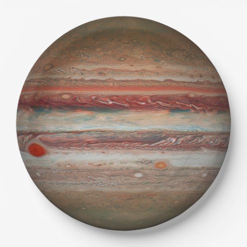 Planet Jupiter Plates | Zazzle UK