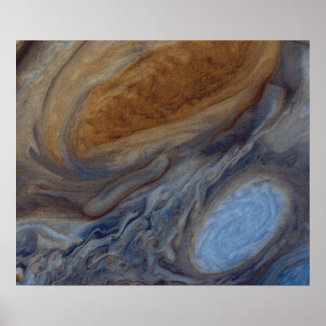 Planet Jupiter Great Red Spot Poster (Front)