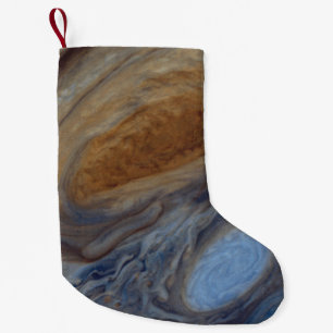 Planet Jupiter Great Red Spot Small Christmas Stocking