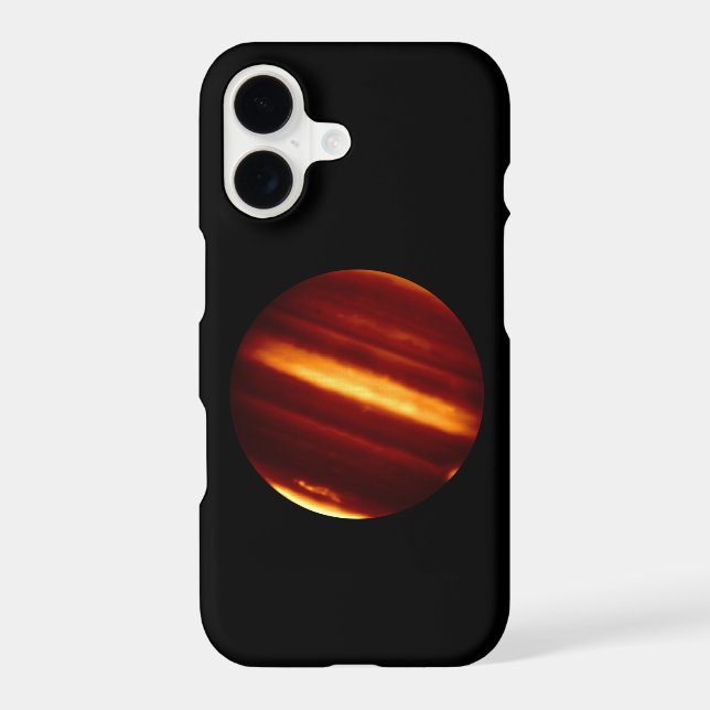Planet Jupiter in Infrared Light (Back)