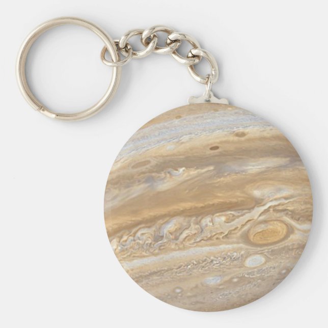 Planet Jupiter Key Ring (Front)