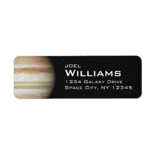 Planet Jupiter Solar System Space Return Address