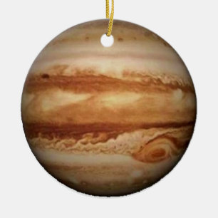 .PLANET JUPITER v.3 (solar system) ~ Ceramic Tree Decoration
