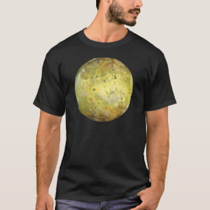 PLANET JUPITER'S MOON IO true colour (solar T-Shirt