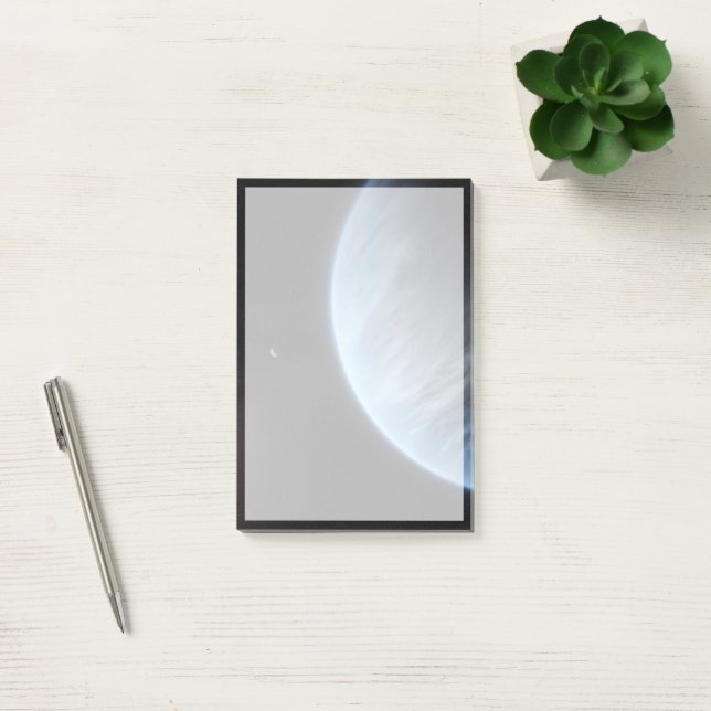 Planet K2-18b, Host Star And Accompanying Planet. Post-it Notes (Office)