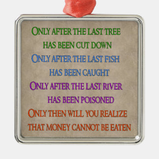 Planet Lament Metal Tree Decoration
