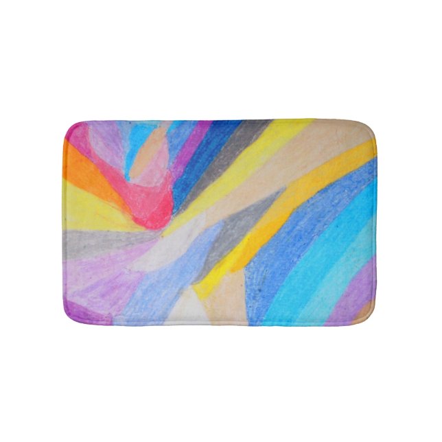 Planet Life Bath Mat (Front)
