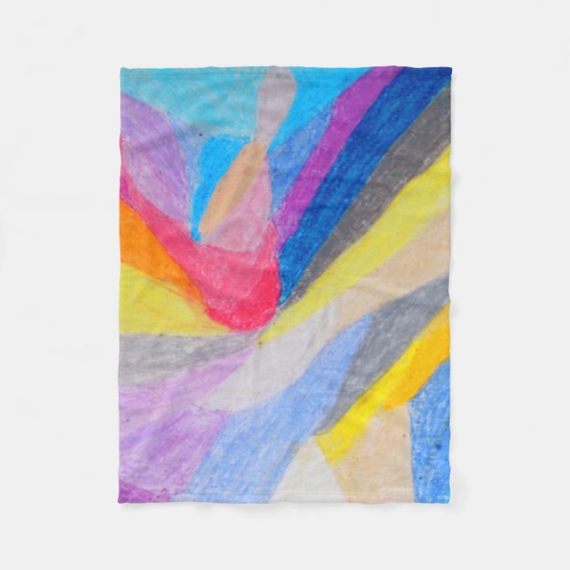 Planet Life Fleece Blanket (Front)