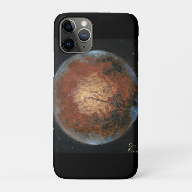 Planet Mars Case-Mate iPhone Case (Back)