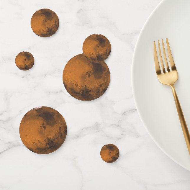 Planet Mars Confetti (Group)