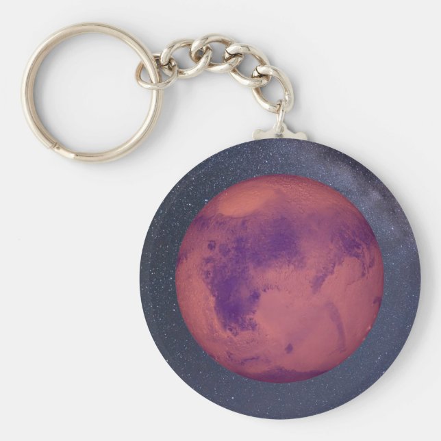 Planet Mars Key Ring (Front)