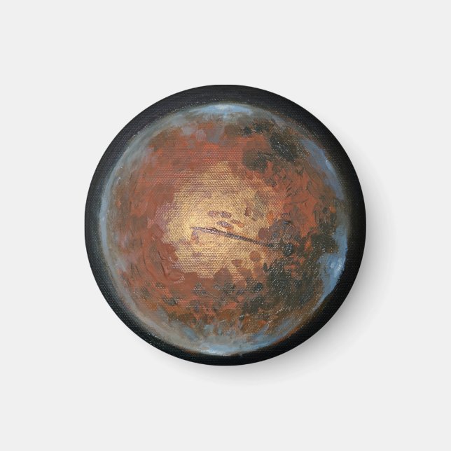 Planet Mars Magnet (Front)