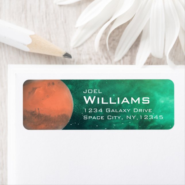 Planet Mars Solar System Space Return Address (Insitu)