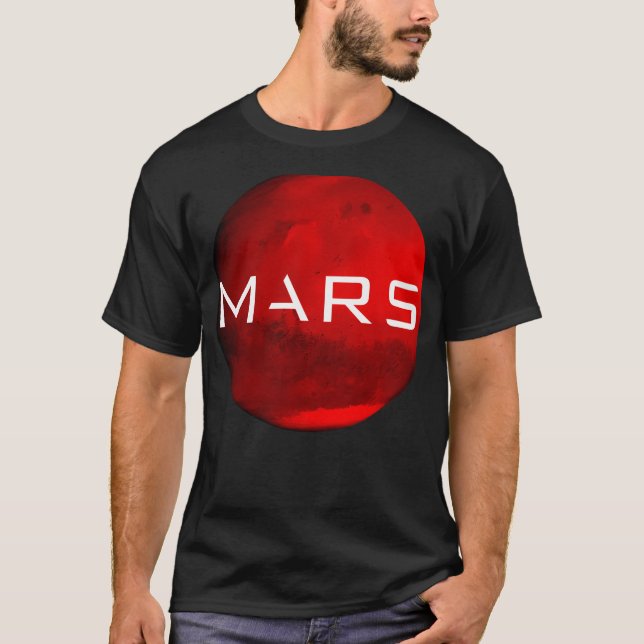 Planet Mars T-Shirt (Front)