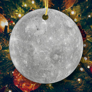 Planet Mercury Christmas Tree Ceramic Tree Decoration