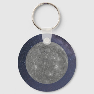 Planet Mercury Key Ring