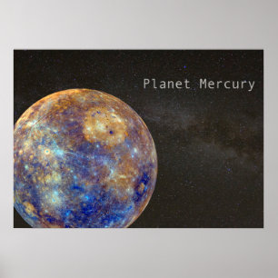 Planet Mercury Poster