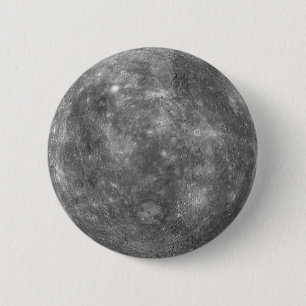 PLANET MERCURY (solar system) ~ 6 Cm Round Badge