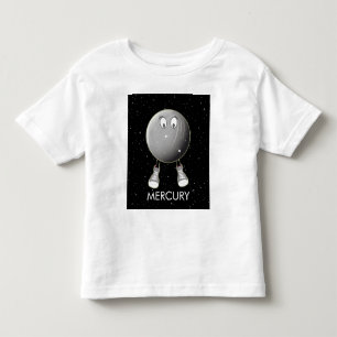 Planet Mercury & Stars Toddler T-Shirt