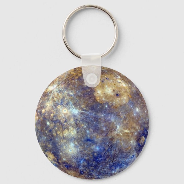 PLANET MERCURY v2 (solar system) ~ Key Ring (Front)