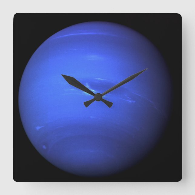 Planet Neptune Astronomy-lovers Wall Clock (Front)