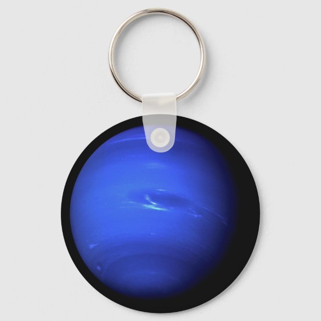 PLANET NEPTUNE natural (solar system) ~ Key Ring (Front)