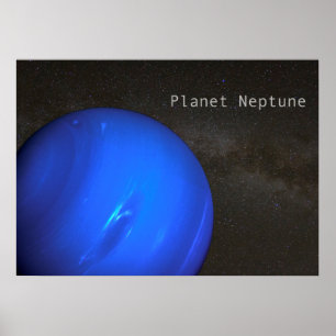 Planet Neptune Poster