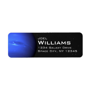 Planet Neptune Solar System Space Return Address