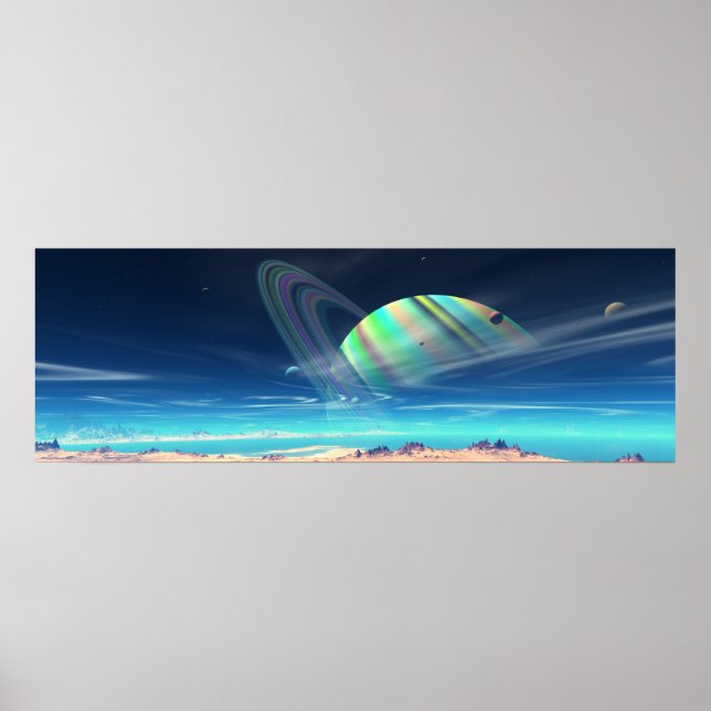 Planet Newerades Panorama Poster (Front)