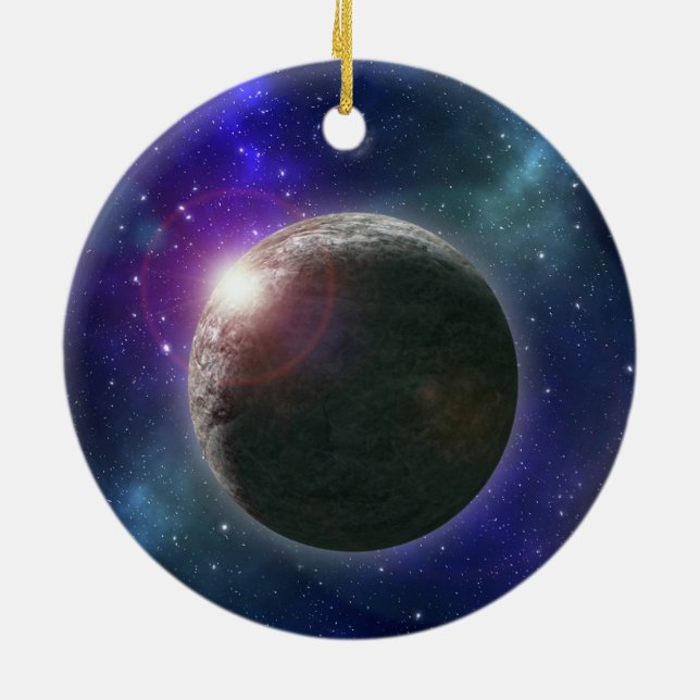 Planet Of Dreams, Ceramic Tree Decoration (Back)