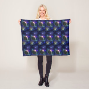 Planet Of Dreams Small Fleece Blanket