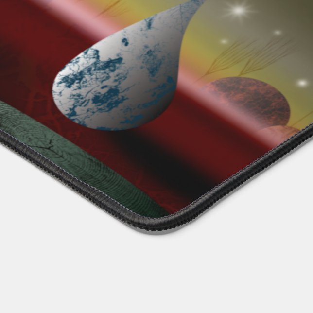 Planet Of The Shapes Desk Mat (Corner)