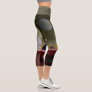 Planet Of The Shapes High Waisted Capris