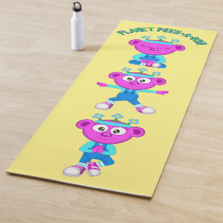 Planet PeekABoo Mindful Kids Yoga Mat
