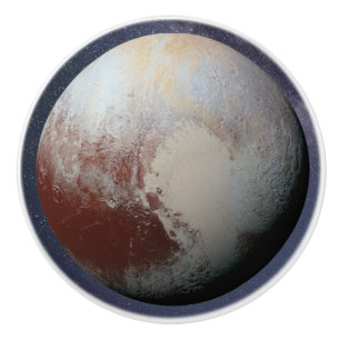 Planet Pluto Ceramic Knob