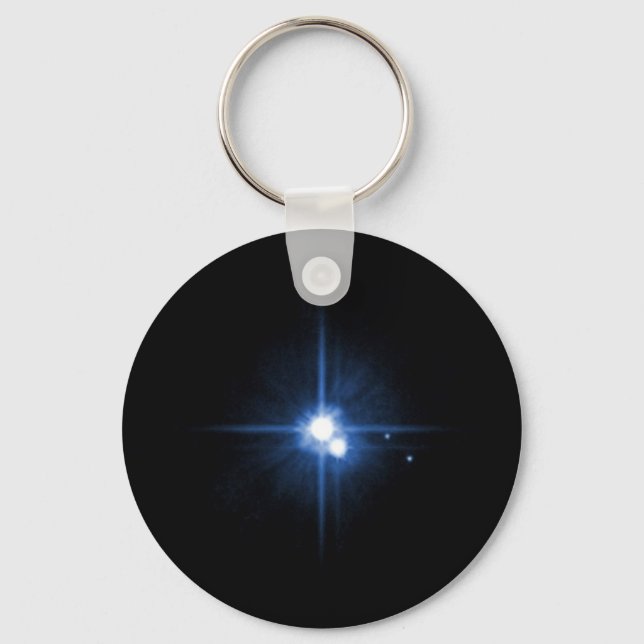 Planet Pluto moon Charon NASA Key Ring (Front)