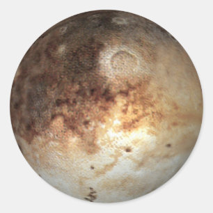 PLANET PLUTO ( solar system) ~ Classic Round Sticker