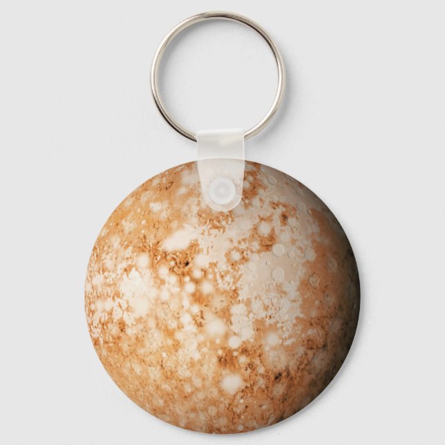 PLANET  PLUTO (solar system) ~ Key Ring (Front)