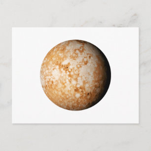 PLANET PLUTO (solar system) ~~ Postcard
